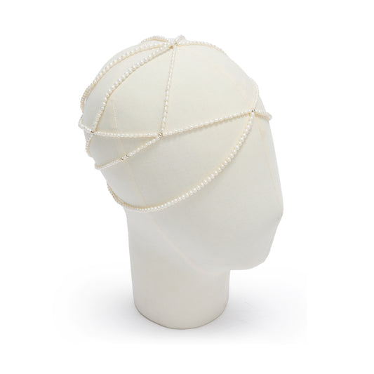 COPRICAPO NINFA - PERLE