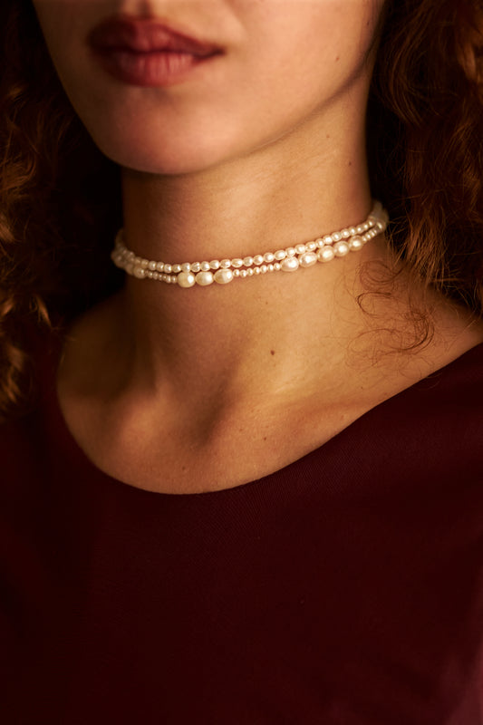 CHOCKER NINFA - ARGENTO