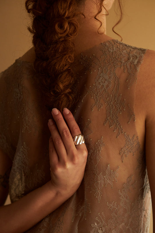 ANELLO NINFA - ARGENTO