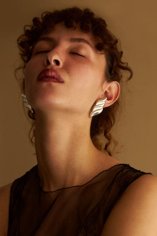 ORECCHINO NINFA - ARGENTO