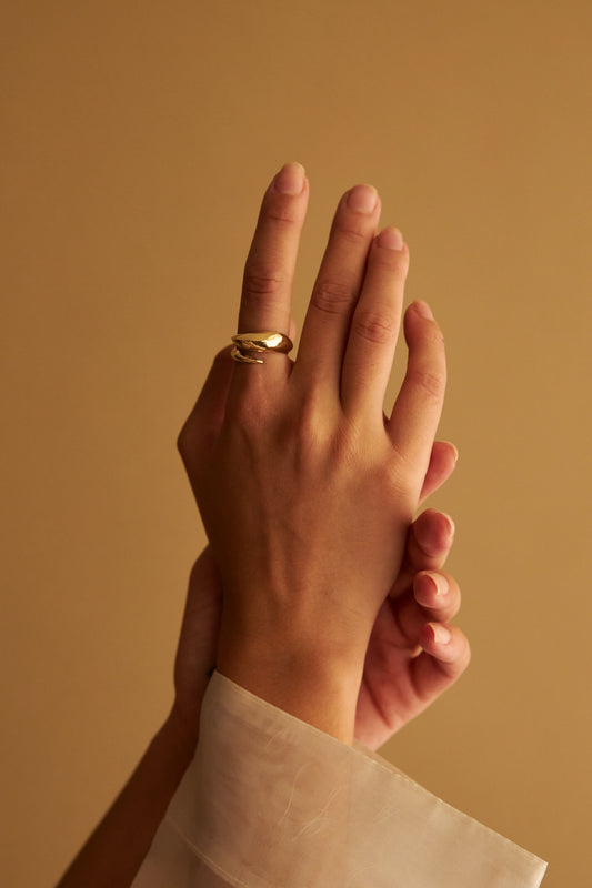 ANELLO CONTRARIÉ/BIG - ORO