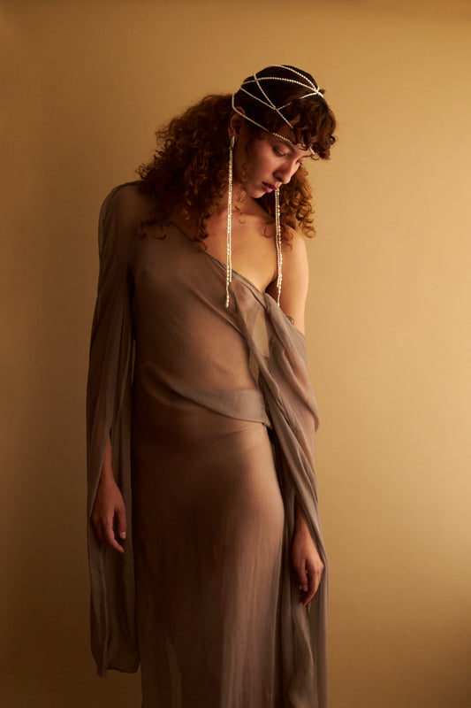 COPRICAPO NINFA - PERLE