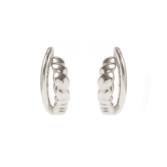 ORECCHINI HALF MOON ARGENTO | pre-ordine