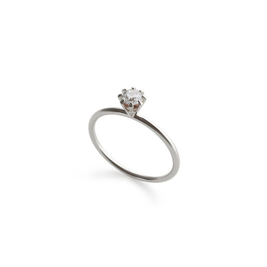 SOLITARIO CLASSICO - ORO BIANCO