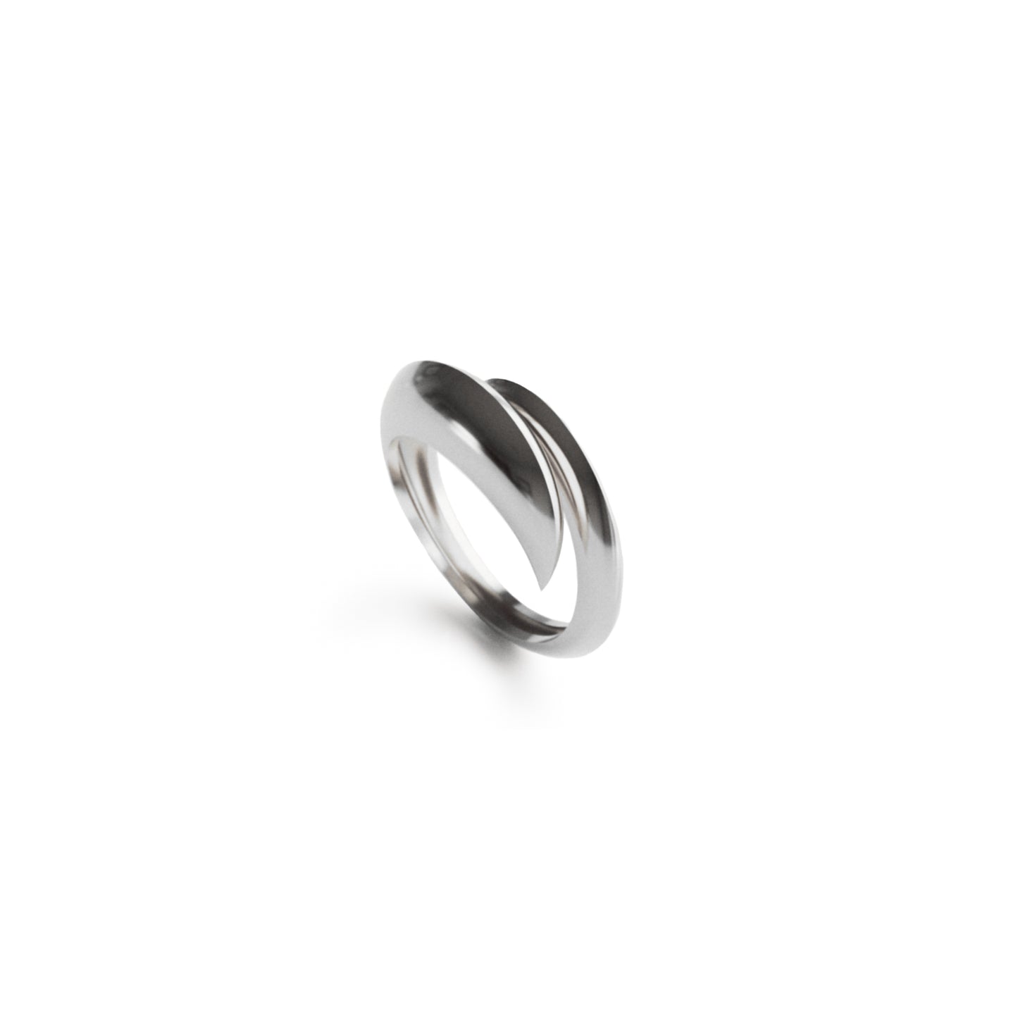 ANELLO CONTRARIÉ/SMALL - ARGENTO