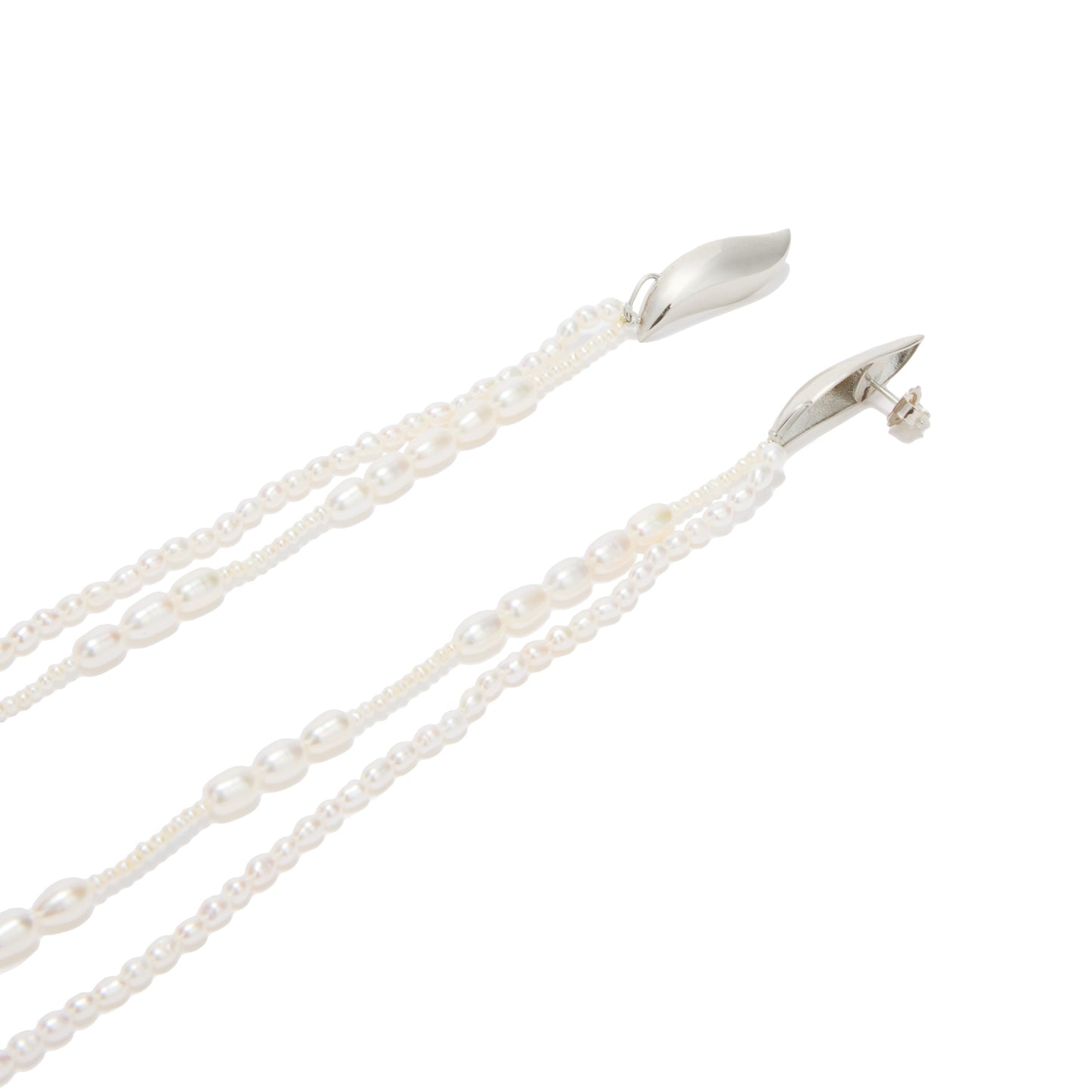 ORECCHINI WATERFALL - ARGENTO