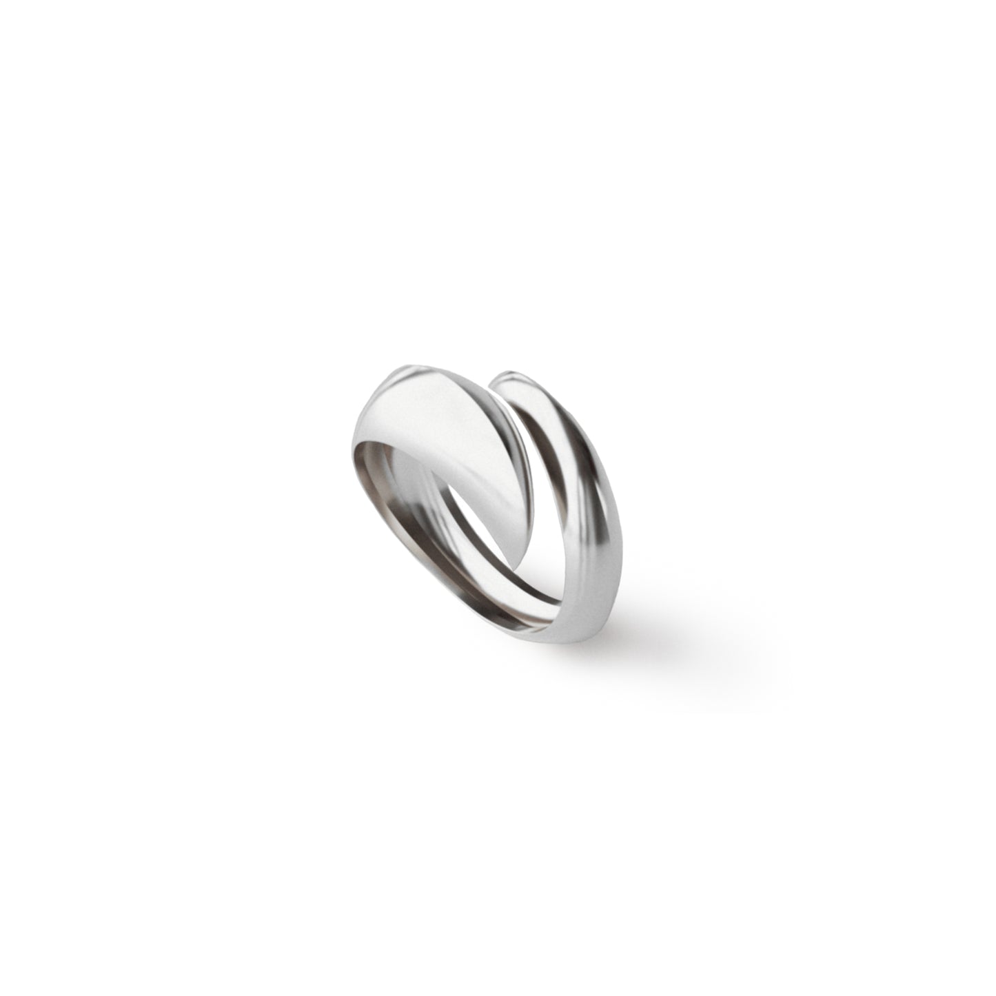 ANELLO CONTRARIÉ/BIG - ARGENTO