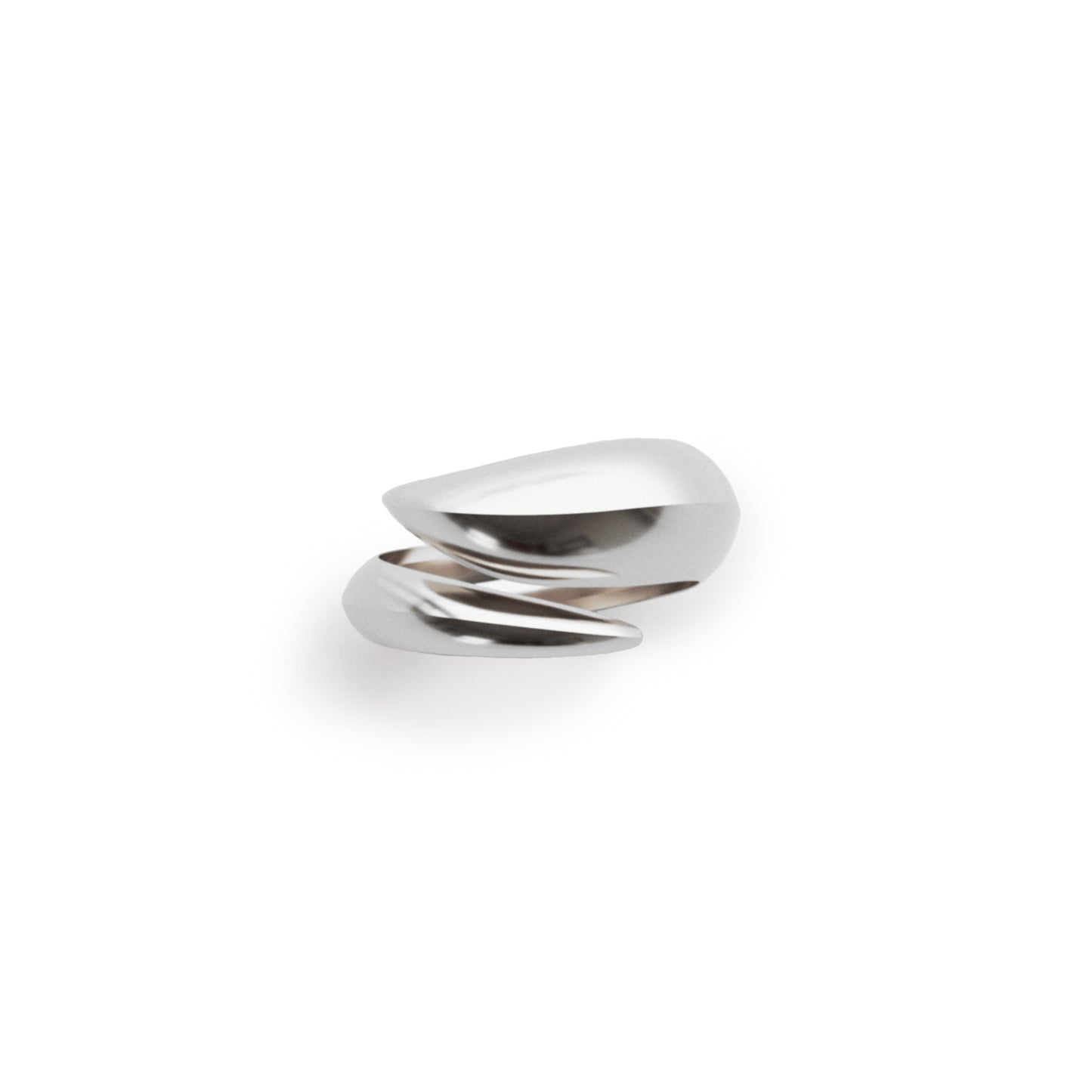 ANELLO CONTRARIÉ/BIG - ARGENTO