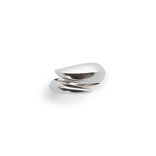 ANELLO CONTRARIÉ/BIG - ARGENTO