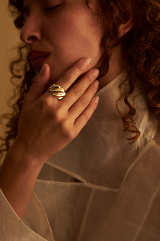 ANELLO NINFA - ORO