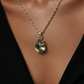 Pendente amuleto con prasiolite