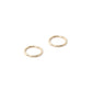 coppia di anelli in oro giallo by piqué