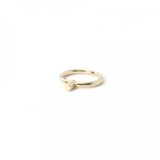 anello oro minimal elegante fatto a mano in italia 
