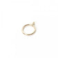anello oro design minimale e razionale fatto a mano in italia dalla gioielleria piqué