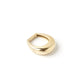 anello forme morbide minimal elegante in oro fatto a mano in italia